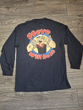 Full Send x Nelk Boys "Steve Will Do It" Popeye long sleeve shirt